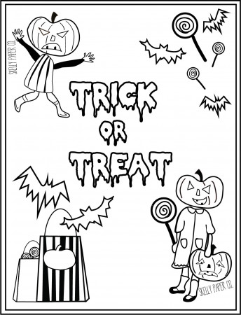 14 Halloween Coloring Pages - Spooky Little Halloween