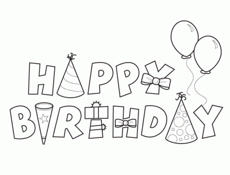 Printable Birthday For Dad - Coloring Pages for Kids and for Adults