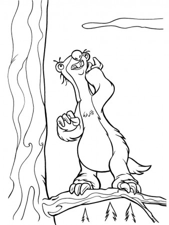 10 Pics of Ice Age 5 Coloring Pages - Ice Age Coloring Pages, Ice ...