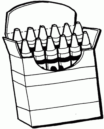 Crayon Box Clipart | Clipart Panda - Free Clipart Images | Crayon box, Coloring  pages, Crayola coloring pages