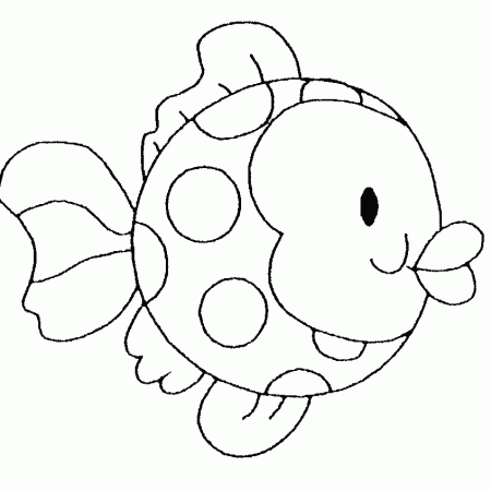 Coloring Page Sea Fish - Ð¡oloring Pages For All Ages