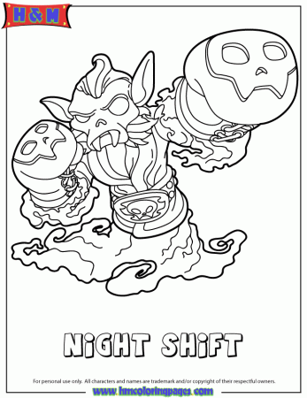 coloring pages skylanders swap force | Only Coloring Pages