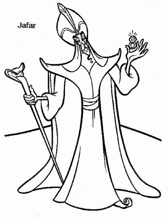 Related Aladdin Coloring Pages item-12856, Aladdin Coloring Pages ...
