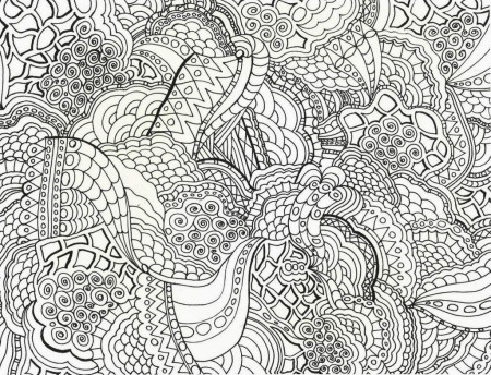 Extremely Hard Coloring Pages To Print - High Quality Coloring Pages