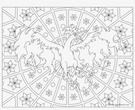 146 Moltres Pokemon Coloring Page - Coloring Page Adults Printable ...
