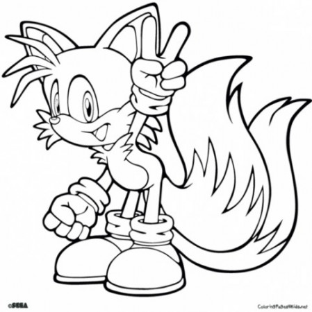 20+ Free Printable Sonic the Hedgehog Coloring Pages ...