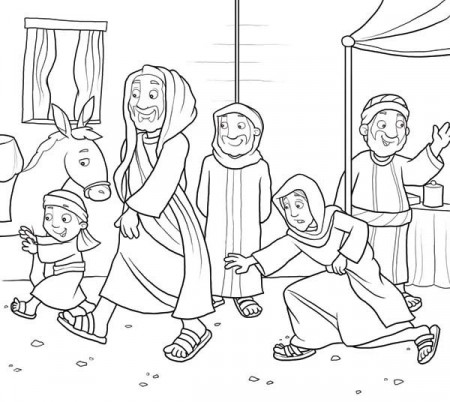 Disciples Of Jesus Christ Coloring Page : Coloring Sun