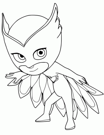 The best free Owlette coloring page images. Download from 25 free ...