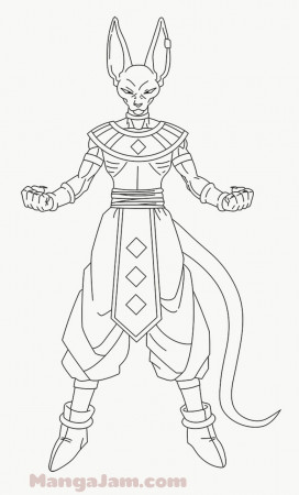 The best free Beerus drawing images. Download from 9 free drawings of Beerus  at GetDrawings