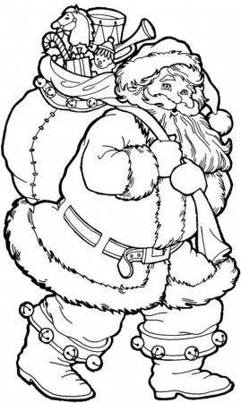 Christmas Coloring Pages - FREE Printable Coloring Pages | AngelDesign
