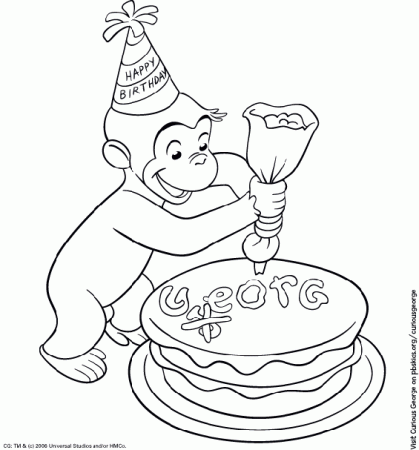 Coloring Sheets | Curious George ...