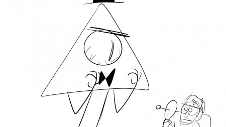 bill cipher gets pranked - YouTube