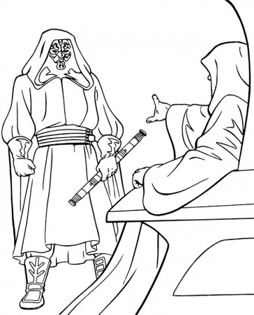 Download Darth Maul coloring page - Topcoloringpages.net
