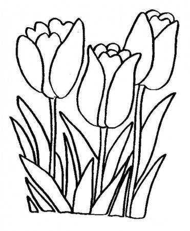 Easter Flowers Coloring Pages HD Easter Images | Printable flower coloring  pages, Spring coloring pages, Easy coloring pages