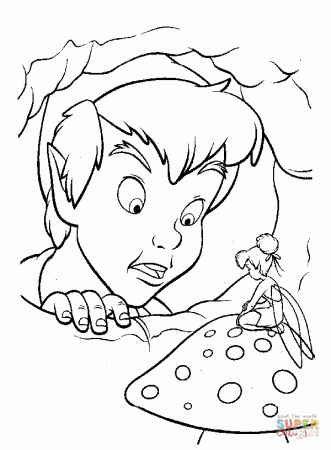 Peter Pan coloring page | Free Printable Coloring Pages