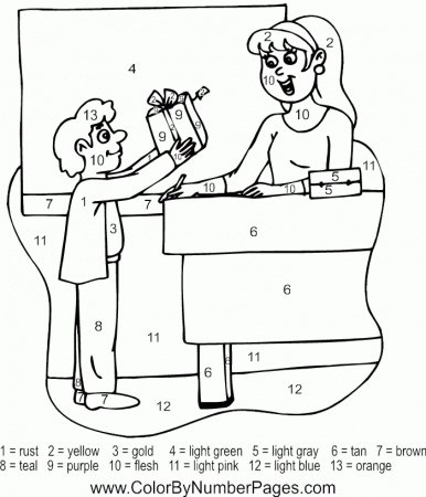 Sunday School Coloring Pages About Sharing - High Quality Coloring ...