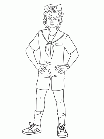 Steve Stranger Things Coloring Page - Get Coloring Pages