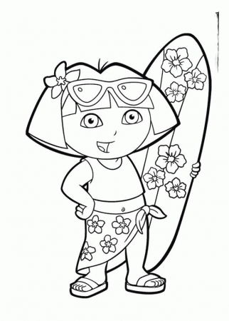 Amazing of Amazing Summer Coloring Pages From Preschool C #2616