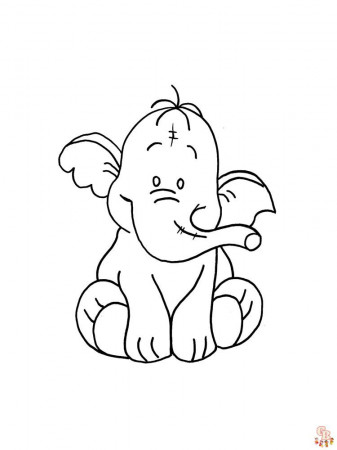 Discover the Best Elephant Coloring Pages with GBcoloring