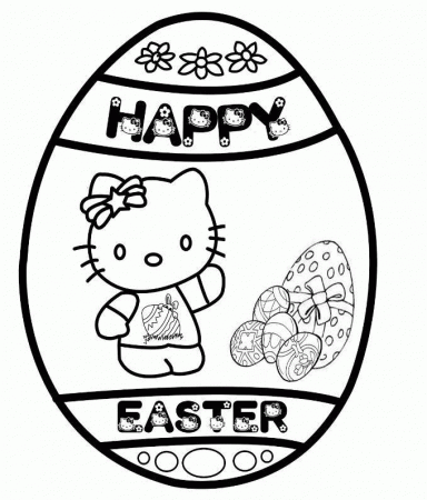 6 Pics of Easter Egg Coloring Pages Printable - Easter Egg ...