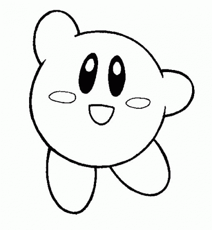Kirby Printables - Coloring Pages for Kids and for Adults