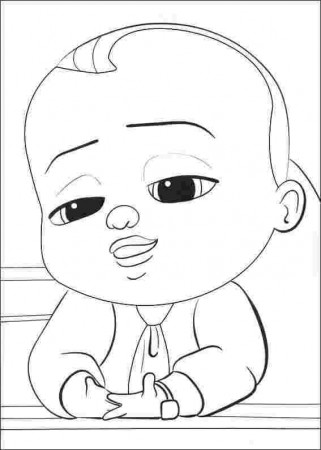 Boss baby coloring pages to print – Thecorlab.info