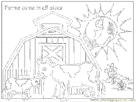 Farm Coloring Page 09 Coloring Page - Free Others Coloring Pages ...