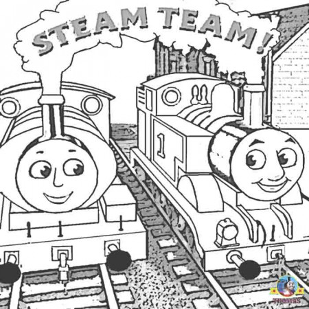 Thomas the train and friends coloring pages online free for kids ...