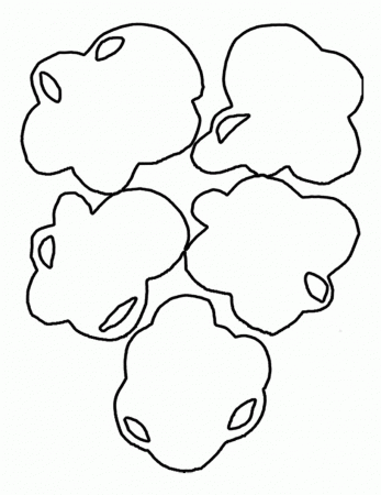 Coloring Page Corn Kernals - Coloring Pages For All Ages