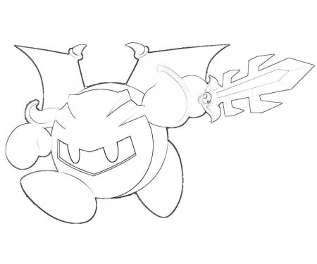 Meta Knight Coloring Pages - Category