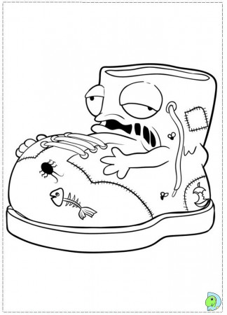 The Trash Pack Coloring page- DinoKids.org