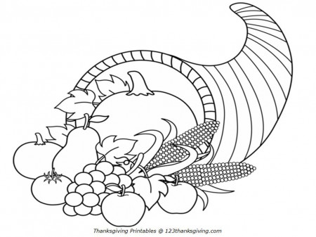 Turkey Printable Coloring Pages (18 Pictures) - Colorine.net | 9284