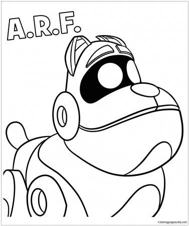 Puppy Dog Pals Coloring Page - Free Coloring Pages Online