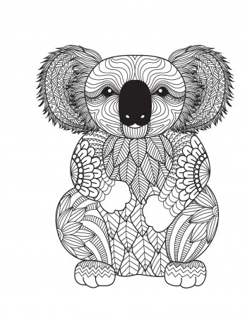 Coloring Pages : Amazing Animals For Adults Color Live Your Life ...