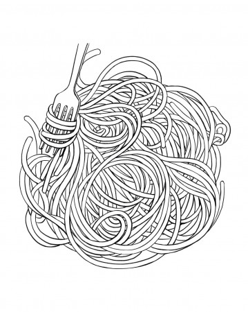 Oodles of Doodles of Noodles: Coloring e-book PDF sold by Robin Ha ART on  Storenvy
