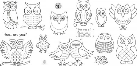 paper owl template