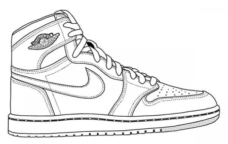 Pin on Shoes Coloring Pages