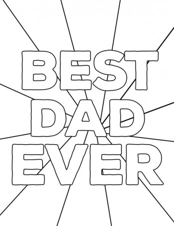 Happy Father's Day Coloring Pages Free Printables | Paper Trail Design in  2020 | Fathers day coloring page, Father's day printable, Happy fathers day