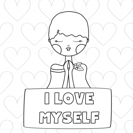 Positive Girls: confidence and self-esteem coloring book | tortagialla on  Patreon in 2020 | Coloring books, Coloring pages for girls, Coloring pages