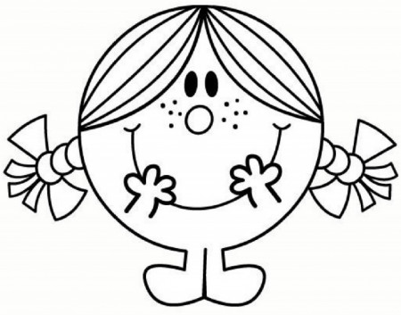 Little Miss Sunshine coloring pages