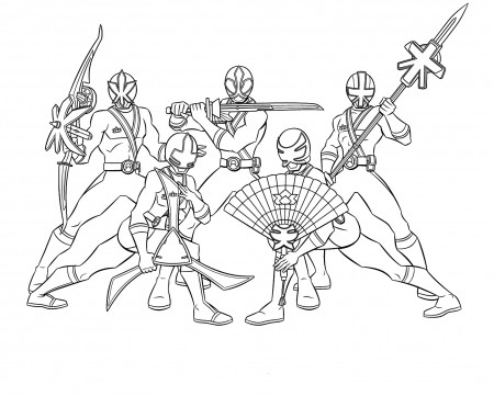 All Power Rangers Coloring Pages - Get Coloring Pages