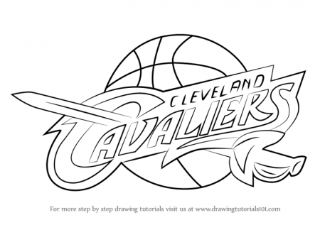 Learn How to Draw Cleveland Cavaliers Logo (NBA) Step by Step : Drawing  Tutorials