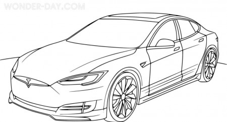 Tesla Coloring Pages | Coloring Pages for Kids