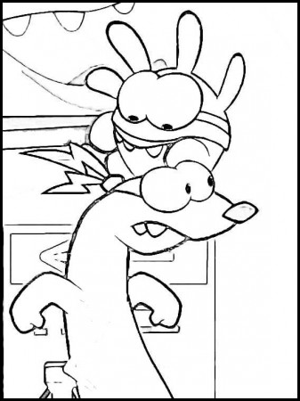 Coloring Pages Om Nom Stories 25