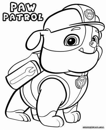 √ 27 Paw Patrol Chase Coloring Page | Giancarlosopoblog.com