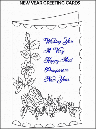Free Coloring Pages Of Greeting Cards Christmas Cards Coloring ...
