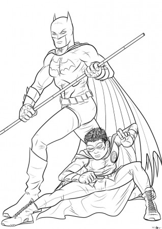 Batman Coloring Pages Halloween - Coloring Pages For All Ages