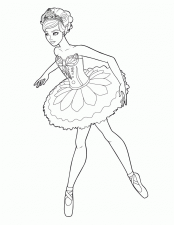 free printable ballerina coloring page 235 - VoteForVerde.com