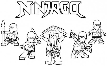 Printable Ninjago Coloring Pages Kids - Colorine.net | #21745