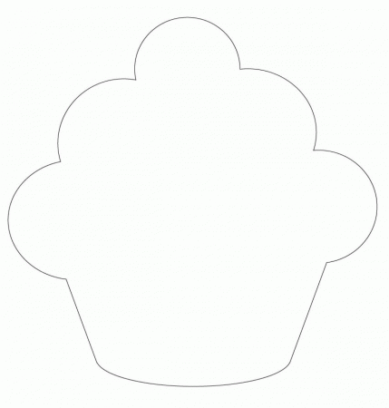 Category: Coloring Pages Cupcakes ›› Page 0 | Kids Coloring